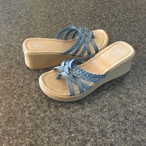 SO “Edna” new blue sandals, size 8